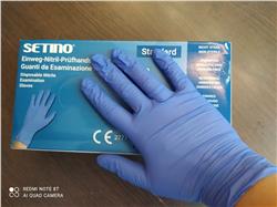 Zaštitne rukavice potrošne od nitrila plave veličina XL 100/1